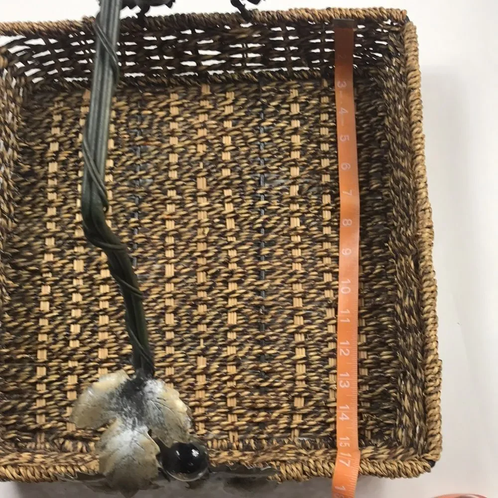 VTG,SQUARE HOME BASKET